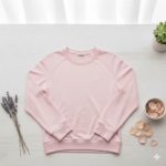 Silk-blend sweatshirt
